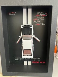 Mini Auto Toyota Trueno AE86 模型車