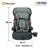 WELLDON รุ่น GT PRO (2 in 1) คาร์ซีทระบบติดตั้งด้วยเบลล์ Belt