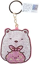 K Company SG-RM-SF Sumikko Gurashi Rhinestone Mascot, Shirokuma &amp; Furoshi, H3.1 x W2.8 x D 0.8 inches (79 x 70 x 20 mm)