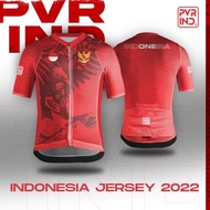 JERSEY SEPEDA ROADBIKE PVR INDONESIA 2022 SERIES MERAH