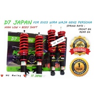 WIRA WAJA PERSONA GEN2 SATRIA PUTRA ADJUSTABLE ABSORBER HI LOW + BODY SHIFT D7