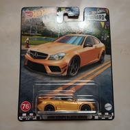 Hotwheel 12 Mercedes benz C63 AMG coupe