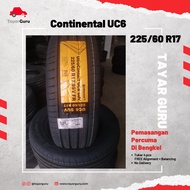 Continental uc6 SUV 225/60R17 Tayar Baru (Installation) 225 60 17 New Tyre Tire TayarGuru Pasang Kereta Wheel Rim Car