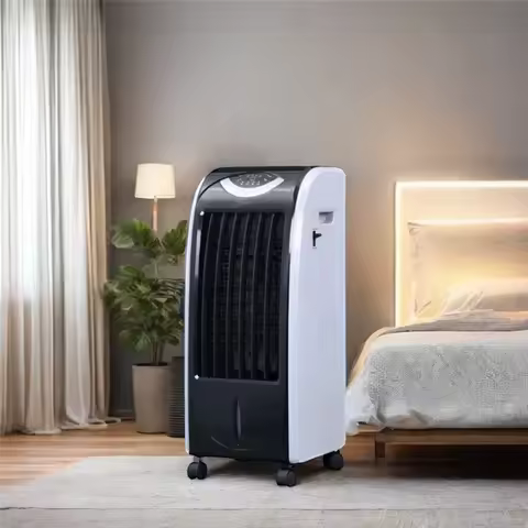 Home Electric Portable Evaporative Water Cooler Indoor Floor Standing Heating Cooling RV AC Portable