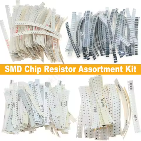 0402 0603 0805 1206 2512 0 ohm-10M SMD Chip Resistor Assortment Kit Resistance sample pack