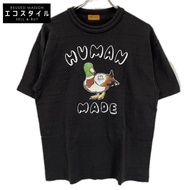 Human Made 2014 黑色迷彩圖案 T 卹，L 碼 [二手]