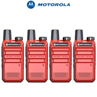 【4 PCS】เครื่องส่งรับวิทยุพกพา Motorola R7plus พื้นที่สีแดง 245-248mh ชุด ครบ พร้อมใช้งาน เครื่องส่งร