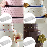 4pcs impression mat set for fondant textures on cake decorating embosser mould embossing imprint