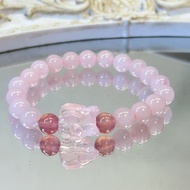Fairy Girl Tears Nine Tail Fox National Style Natural Pink Crystal Fox Bracelet Female Special-Inter