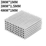 Super Strong Round Magnet Magnetic Steel N35 NdFeB Rare Earth Mini Magnet 3x1mm/3x1.5mm/4x1mm