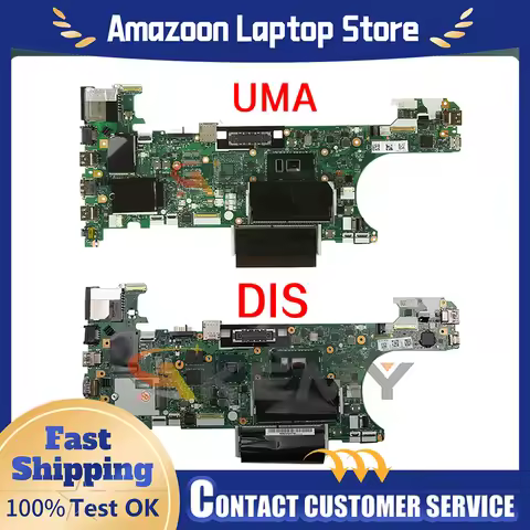 For LENOVO ThinkPad T470 Laptop Motherboard NM-A931 i3 i5 6/7th Gen 01HW539 00UR445 01AX963 01HX648 