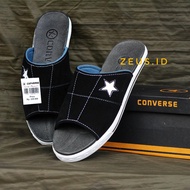 [ COD ] SANDAL CONVERSE3 SUEDE ONE STAR REAL PICTURE SELOP PREMIUM HITAM