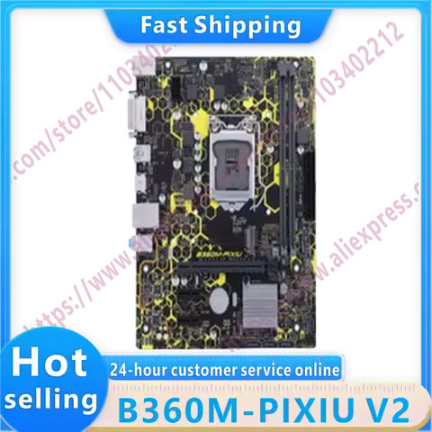 B360M-PIXIU V2 LGA 1151 DDR4 B360 M.2 USB3.1PCI-E 3.0 SATA 3 Micro ATX