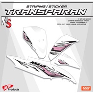 Sticker Transparent Mio J Varky V4 MS008 Striping Mio GT Transparent MS