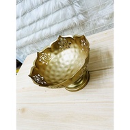 ML12 - Metal Lotus Etching Urli Decor