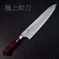 【極上和刀】堺孝行 牛刀 33層槌目大馬士革VG10(7396)日本進口菜刀