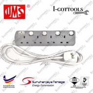 UMS 8413-N, 4 Gang 13A Portable Socket Outlet