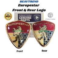 Proton Persona Europestar Logo Eurostar Front And Rear Lambang Proton Persona 2007 - 2015