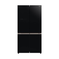 HITACHI ตู้เย็น 4 ประตู R-WB640VF GBK 20.1 Q As the Picture One