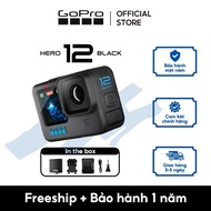 [BẢO HÀNH 1 NĂM] GoPro HERO12 Black Camera hành động chống thấm nước 5.3K/30 4K120 HDR Video HyperSm