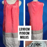 MINI DRESS BODYCON PINK(ZOOC)