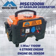 Mostaz Moto MSG1200W Gasoline Generator 4 Stroke Generator Power Supply Generator Camping Pasar Mala
