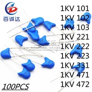 100PCS 1KV 101 102 103 221 222 223 471 472  high voltage ceramic capacitor