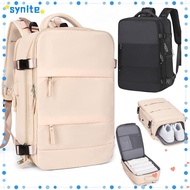Synite 35L Waterproof Travel Backpack with USB Charging Port