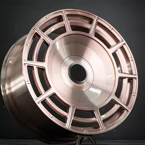 Gloss Bronze Monoblock Structure Forged Custom Aluminum Alloy Wheel 19inch 20inch 21inch 5x100 5x105