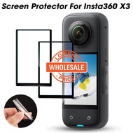 [ Wholesale Prices ]Clear Lens Protector Film Cover Screen Protector Action Camera Accessories Screen Protector Film Scratchproof Tempered Glass Soft Fiber HD for Insta 360 ONE X3