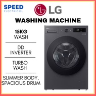 [SABAH ONLY] LG FRONT LOAD WASHING MACHINE 15KG F2515SNTGE 15KG WASH 洗衣机 MESIN BASUH MESIN CUCI DD I