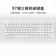 Zox Zh980 BlackBerry Side Carved Mechanical Keyboard Gaming Office Quiet Switch Ergonomic Wired Blue