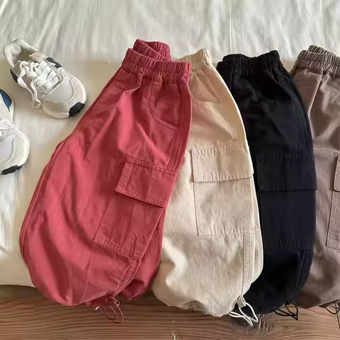Children's Long Pants Summer Student Outdoor Mosquito-Repellent Pants Boys and Girls Jogger Work Pan