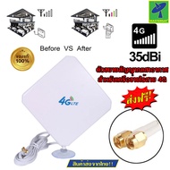 Mastersat 4G Antene W435 35dBi ตัวขยายสัญญาณเสาอากาศสำหรับเครือข่ายไร้สาย 4G เสาอากาศรับสัญญาณสูง เพ