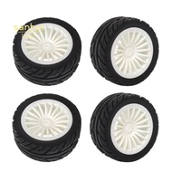 4Pcs Rubber Tires Tyre Wheel for SG1603 SG1604  1603  UD1601 UD1602 UD1603 UD1604 1/16 RC Car Upgrad