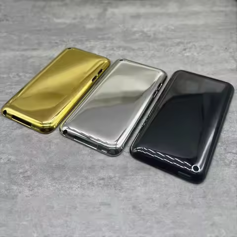 Silver Color Repair Metal Back Housing Case Black Frame Bracket for iPod Touch 4th 4G 8GB 16GB 32GB 