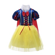 ZZOOI Snow White Princess Dress For Girl Toddler Halloween Party Costumes Kids Fairy Cartoon Role Pl