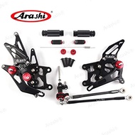 HONDA CBR600RR 2009-2023 ARASHI RACING FOOTREST HIGH PERFORMANCE READY STOCK MALAYSIA