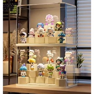 YL003 dustproof figure doll  blind box show stand transparent storage box
