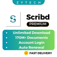 24/7⚡Scribd Akaun Premium Akses 195 Juta+ Dokumen Dan Muat Turun Tanpa Had