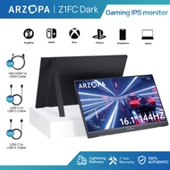 ARZOPA Z1FC 16.1'' 144Hz Portable Gaming Monitor with Dual Speakers