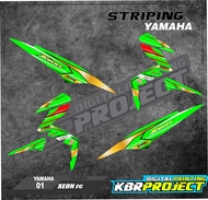 ( COD ) XEON rc STICKER STRIPING MOTOR YAMAHA XEON rc IP.01 STRIPING VARIASI RACING