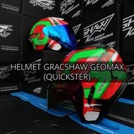 HELMET GRACSHAW G555 GEOMAX(QUICKSTER RED)
