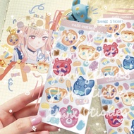 cafe cuties | by Shinx Stickies | league of legends stickers for journal planner polco