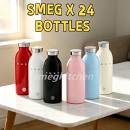 SMEG x 24Bottles Clima Bottle 500ml Vacuum Insulated Flask Portable Sports Cup Hot & Cold Leakproof 