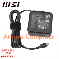 MSI Prestige 14EVO A11M 20V 3.25A type C Laptop Charger Adapter