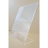 Acrylic L Shape Display Stand A3