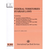 Federal Territories Syariah Laws (Syariah Criminal Offences, Syariah Criminal Procedure & Syariah Co