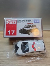Tomica no.17 絕版 Nissan March Police car 埼玉県警車，附硬保護盒
