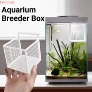KODICEP1 Guppy Breeding Box, Hangable Durable Aquarium Breeder Box, Easy To Clean Ventilated PLA Flo
